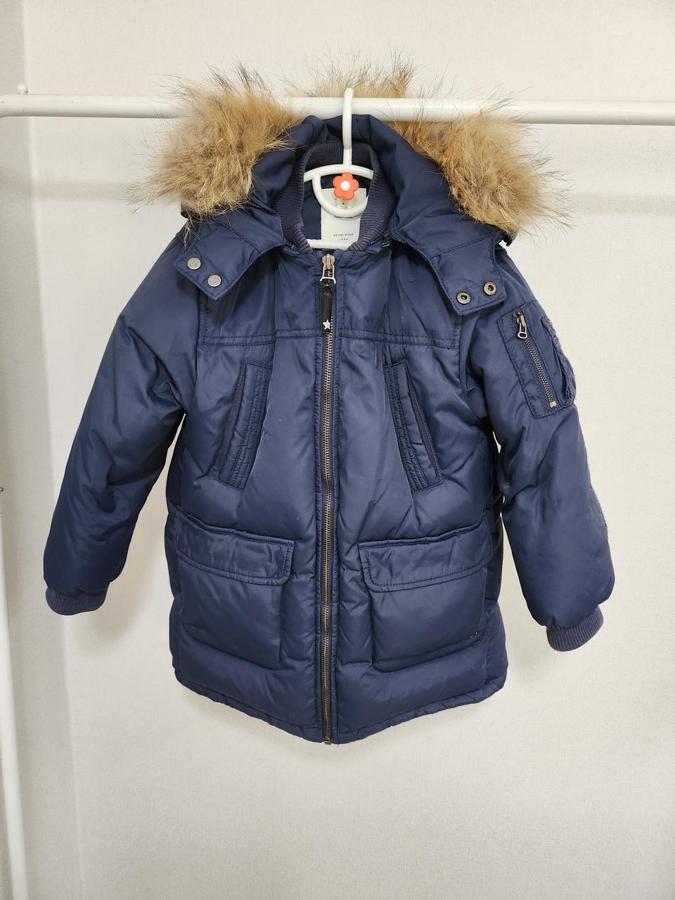 블루독 120  덕다운 패딩 겨울점퍼 아동점퍼 유아점퍼