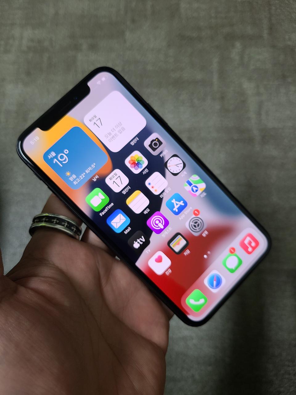 아이폰X 256G 블랙 정상해지 상태AAA 정품배터리 싸게팜 25만원!!