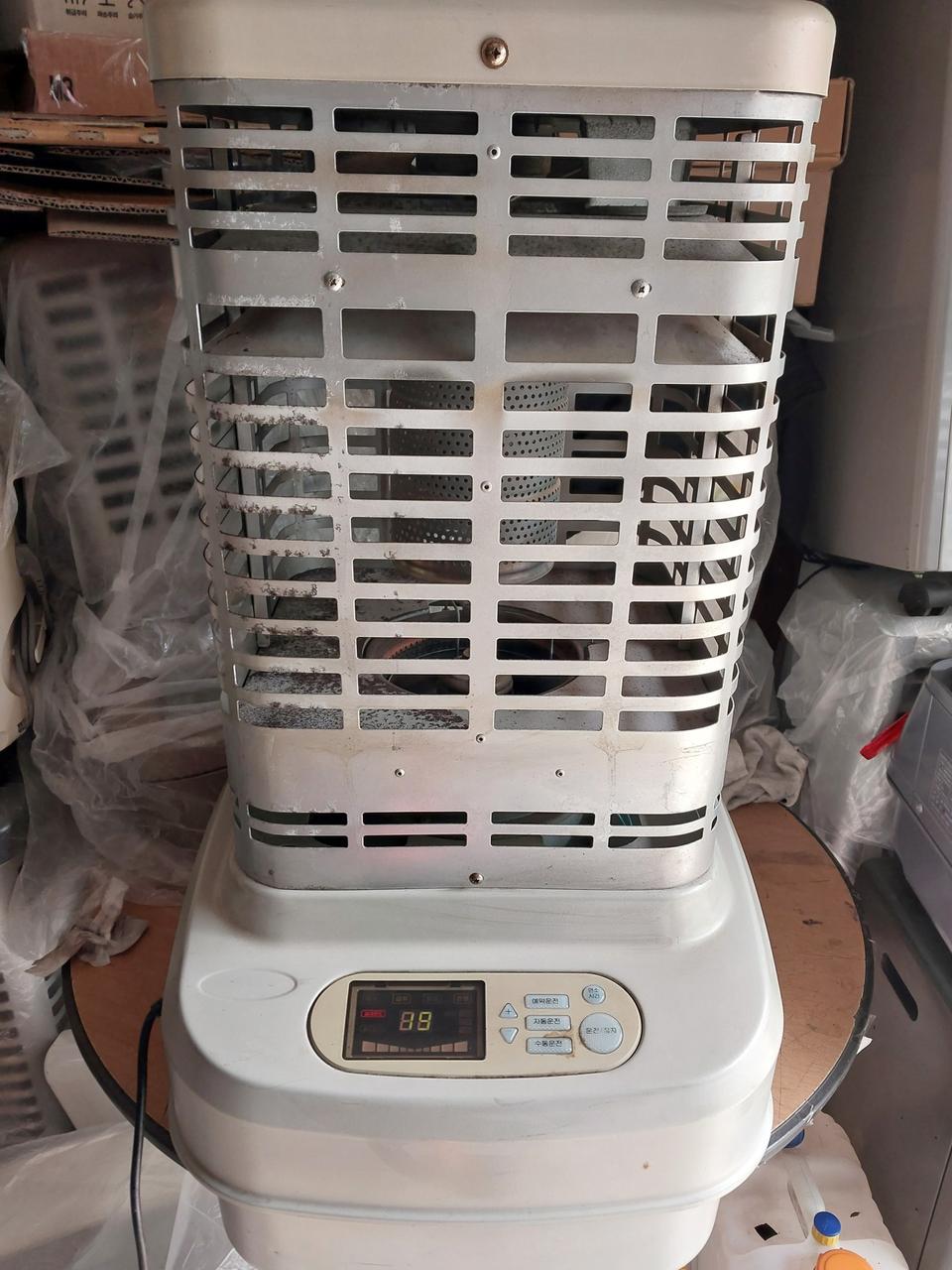 한일 대형 캠핑난로 30평형석유난로 등유난로 로터리난로 히터난로 기름난로