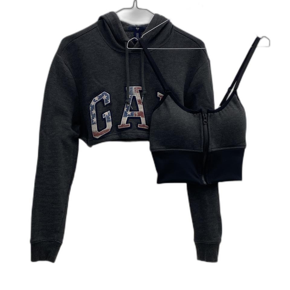 겝 커스텀 크롭 브라탑 세트