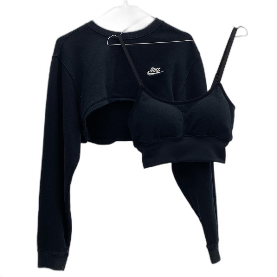 나이키 커스텀 크롭 브라탑 세트