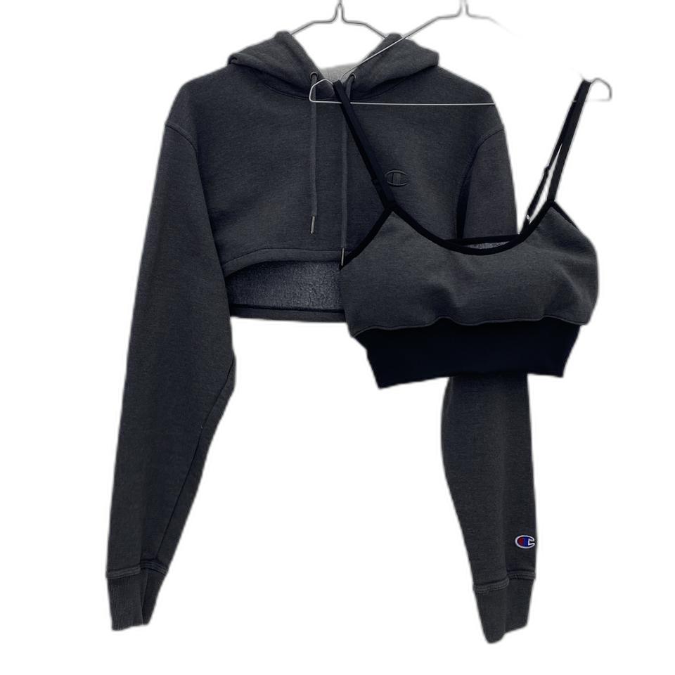 챔피온 커스텀 크롭 브라탑 세트
