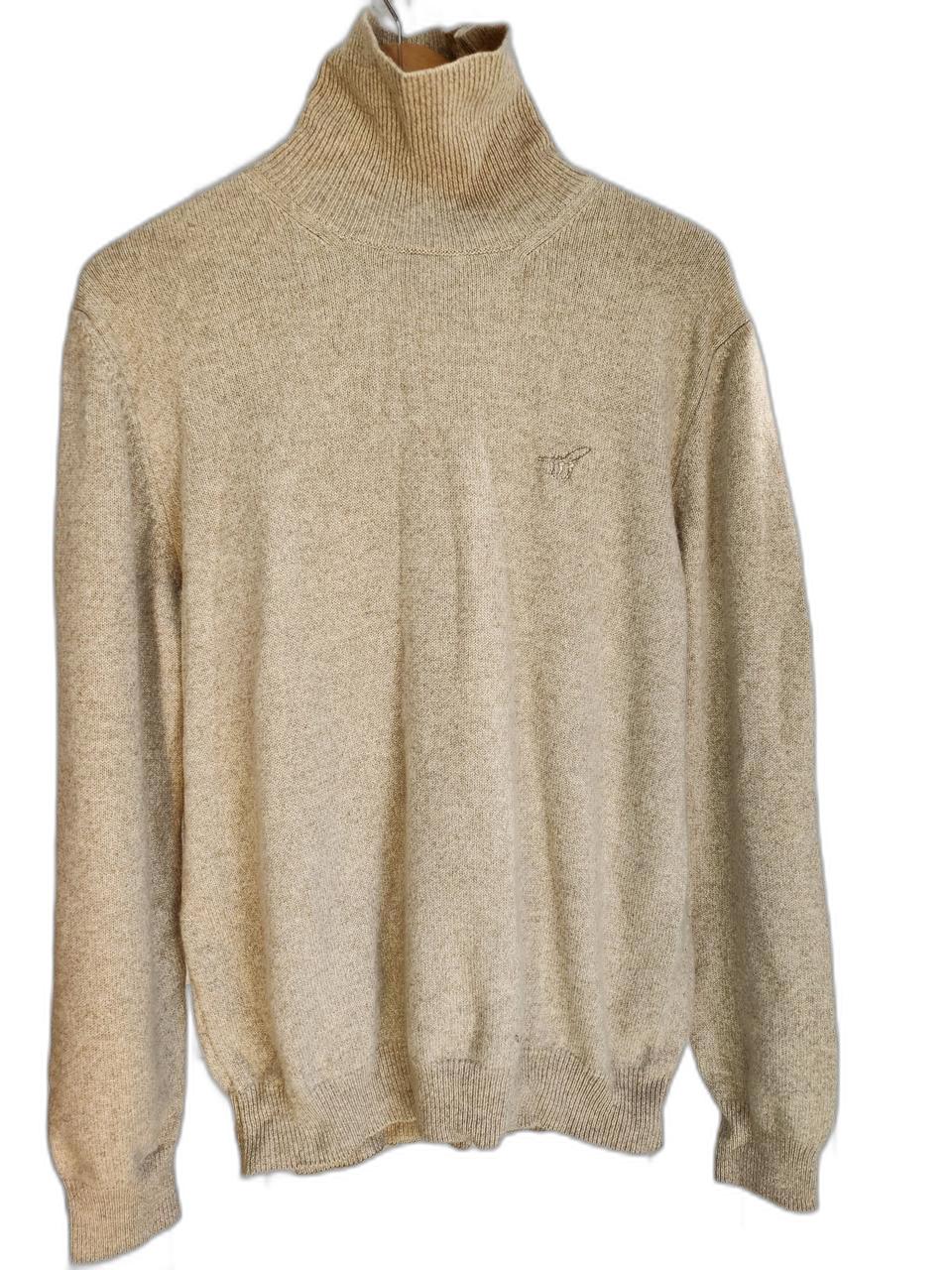 핸리코튼  양모 목 폴라티 사이즈L