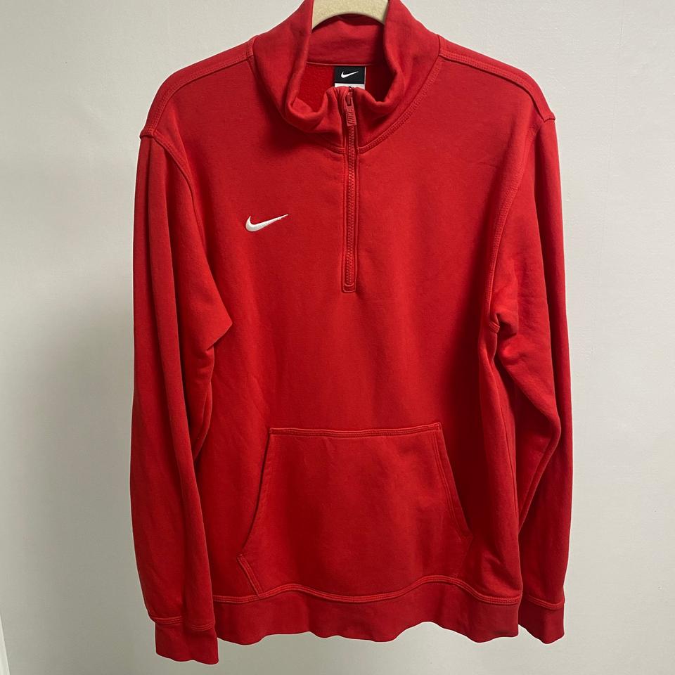 나이키 기모 반집업 / 착용샷 있음