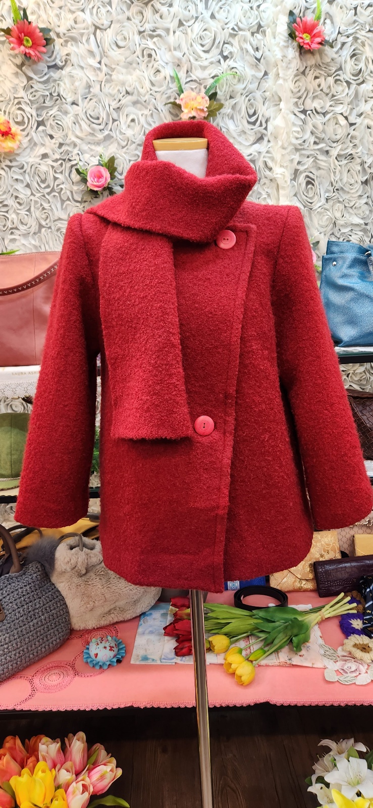 MADUSON 이쁜 맞춤 자켓 + 목도리 (55)