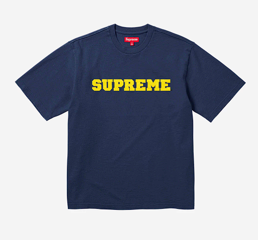 Supreme t -shirt (슈프림 티셔츠) NAVY - 23FW