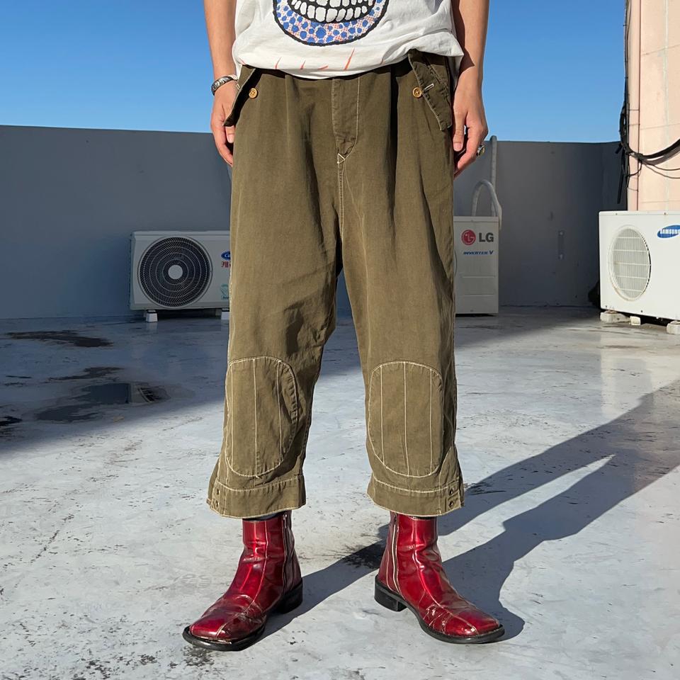 Orslow 크롭 사루엘 팬츠