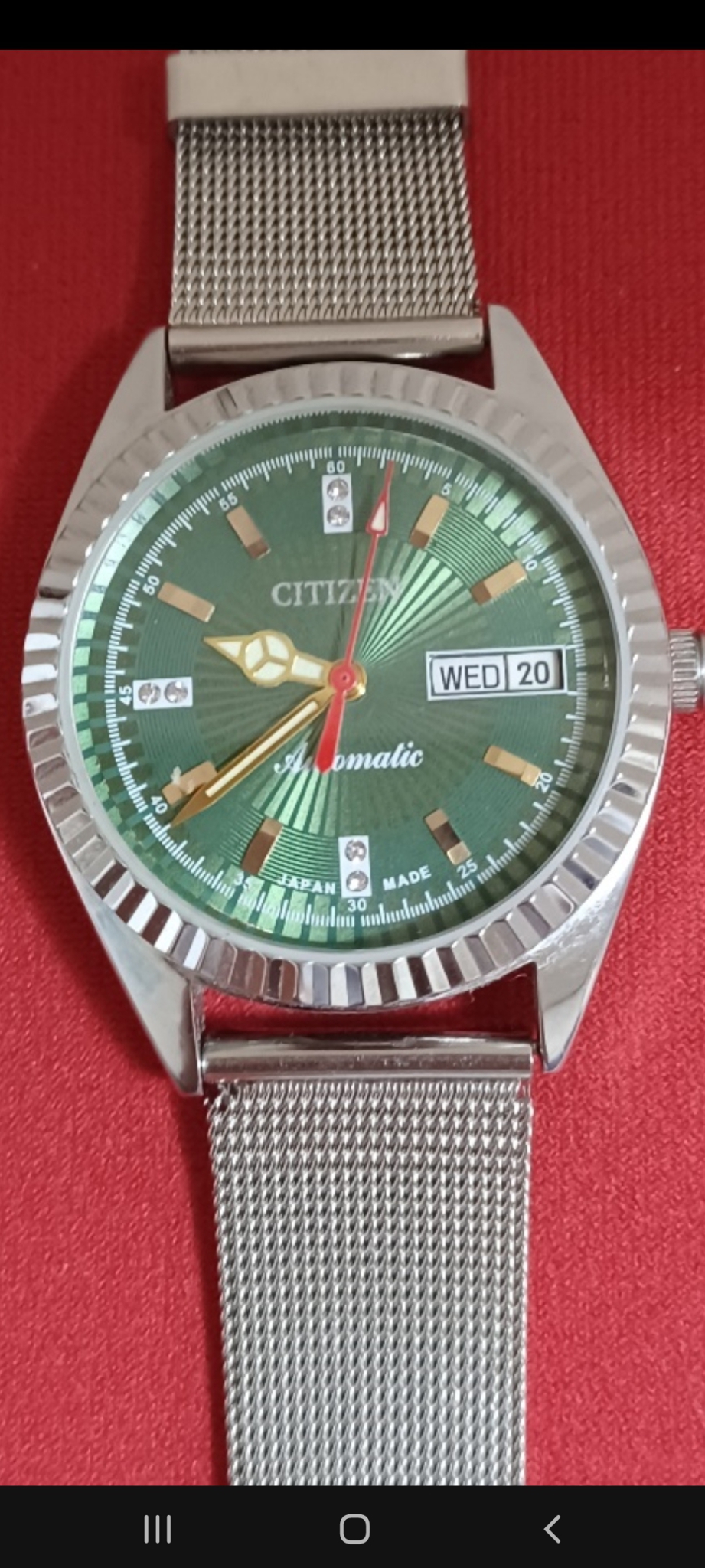 빈티지 오리지널 80년대  오토메틱 입니다.