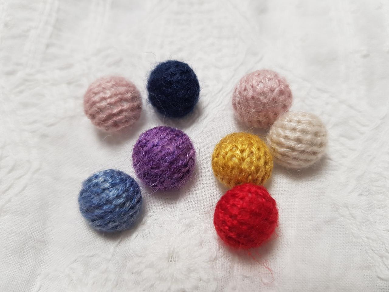 뜨개 싸개단추세트