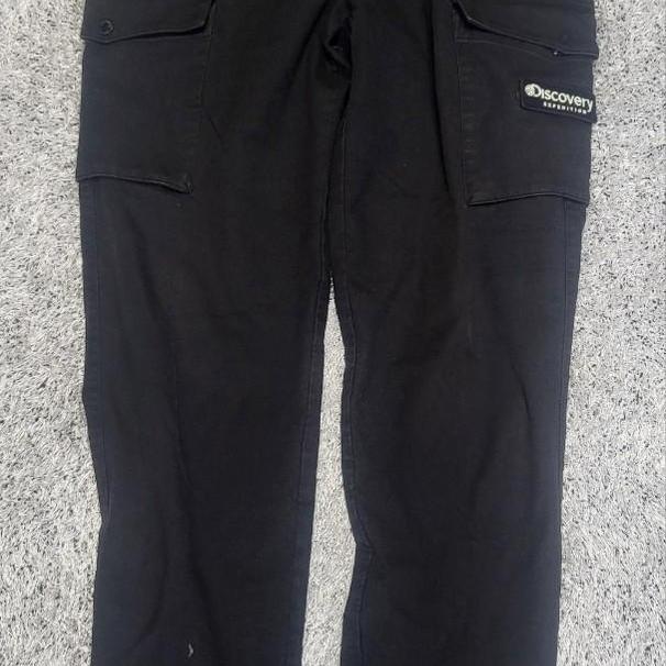 디스커버리익스페디션 블랙 카고바지 32