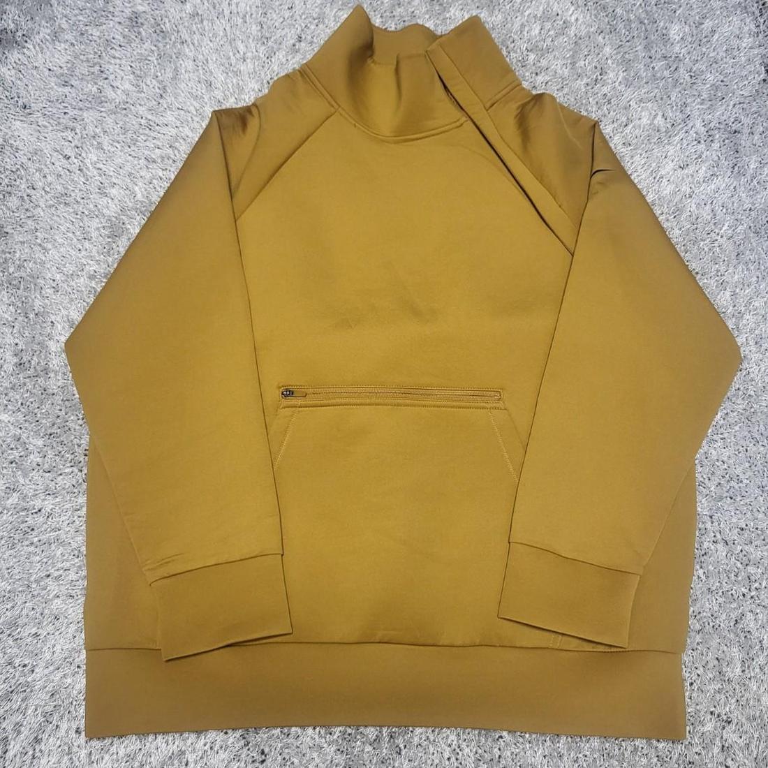 나이키 반집업 스웻셔츠 브라운계열 XL 재질 사진참조