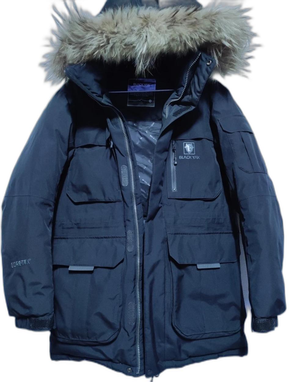 블랙야크 고어택스 구스패딩(남녀공용)