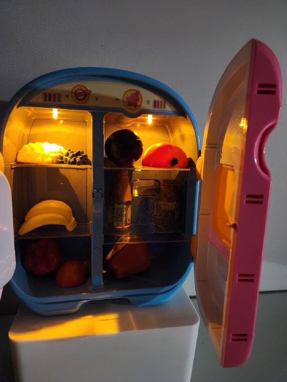 ♥달님이냉장고[양파.고구마.바나나파인애플..소꿉놀이.완구.장난감](반택)