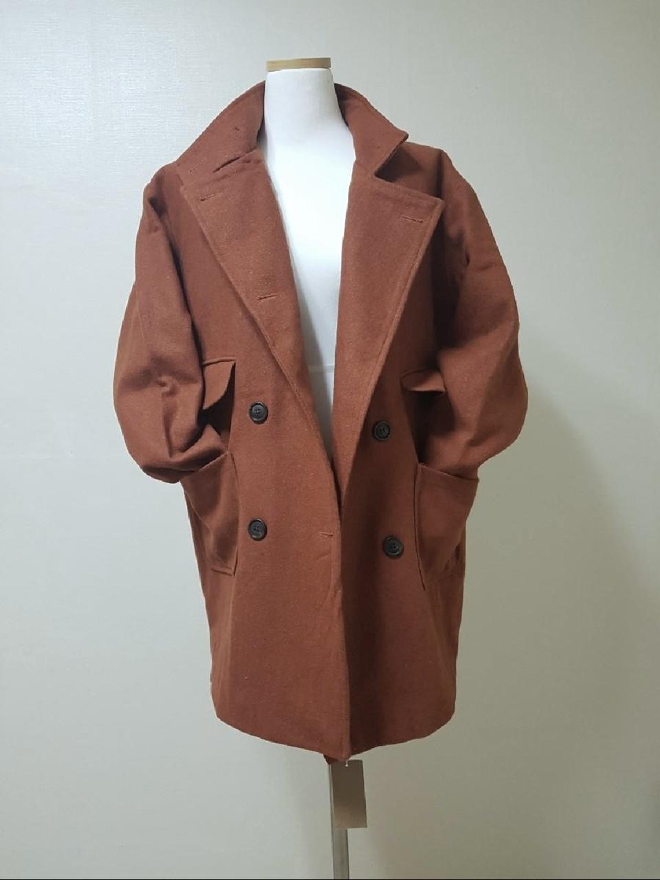 (택있는새상품)오버핏코트 울코트 모직코트 겨울코트 모직자켓 정장코트