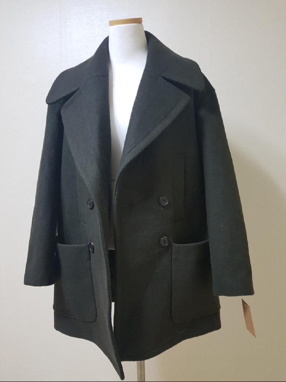 (새상품)도톰한 오버핏코트 모직울코트 모직코트 모직자켓 울코트