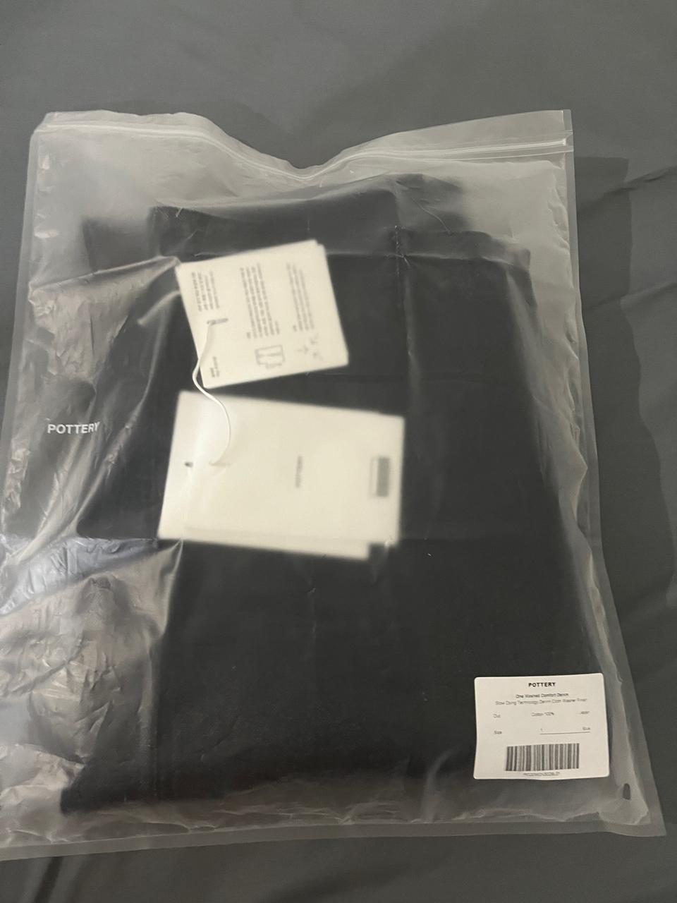 포터리 컴포트 데님 블루 1사이즈