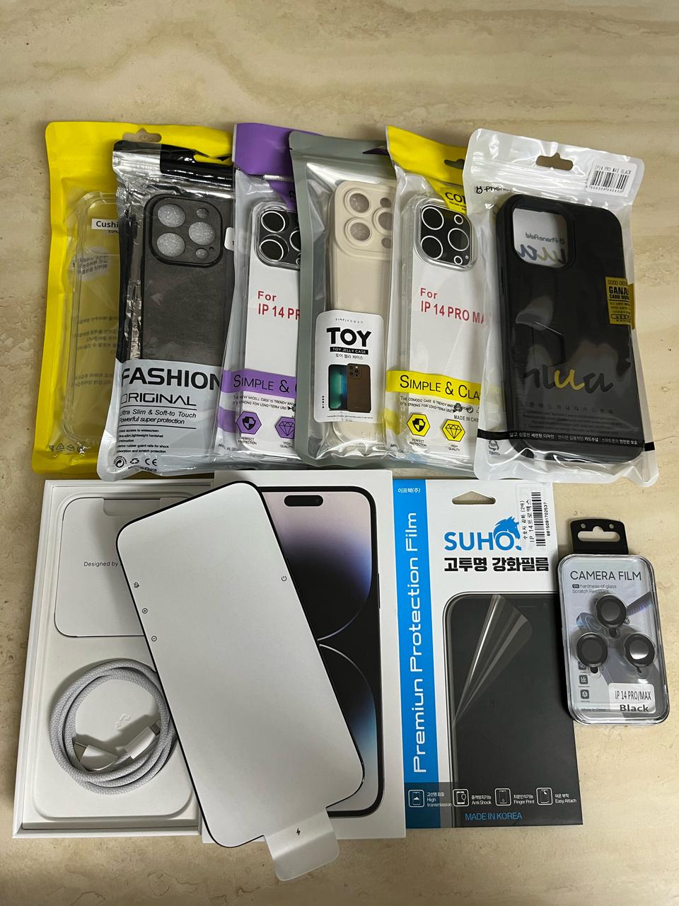 아이폰14프로맥스 블랙 128gb (애케플 24년10월)