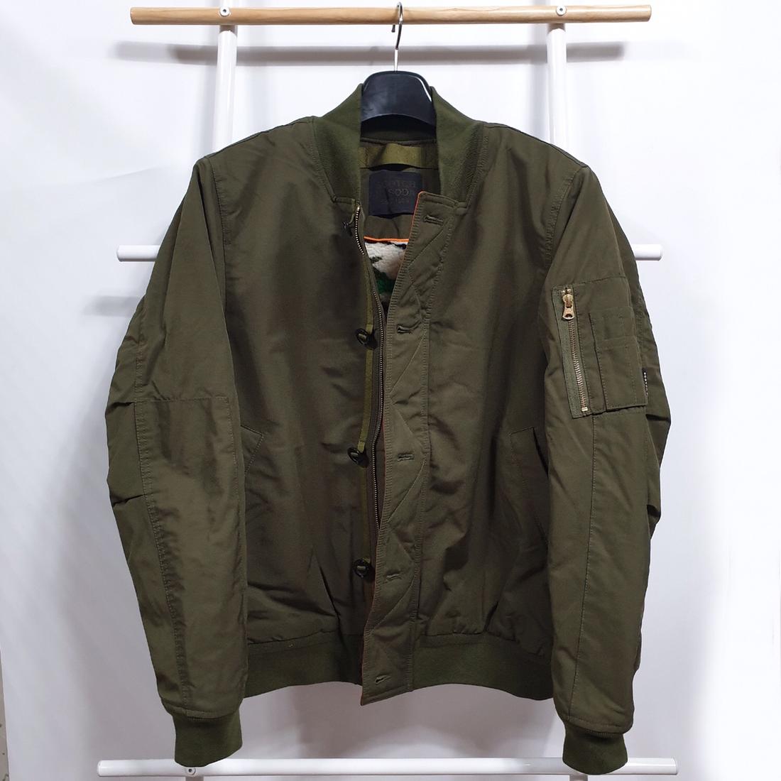 남성항공점퍼/새상품/네덜란드글로벌브랜드Scotch&Soda