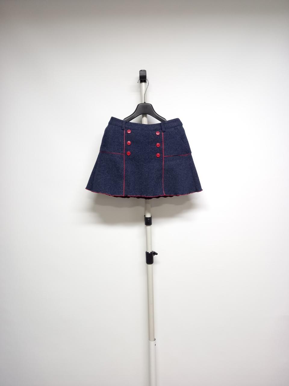 와이드앵글 골프 겨울 모직플레어 큐롯스커트 55