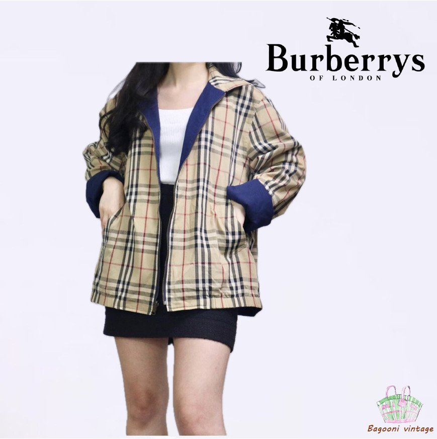 Burberry 버버리 노바체크 리버서블 자켓