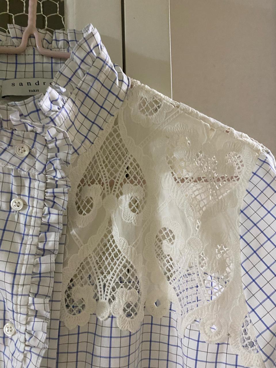 산드로 블라우스