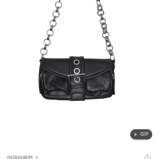 아쿠비클럽 미니 체인백