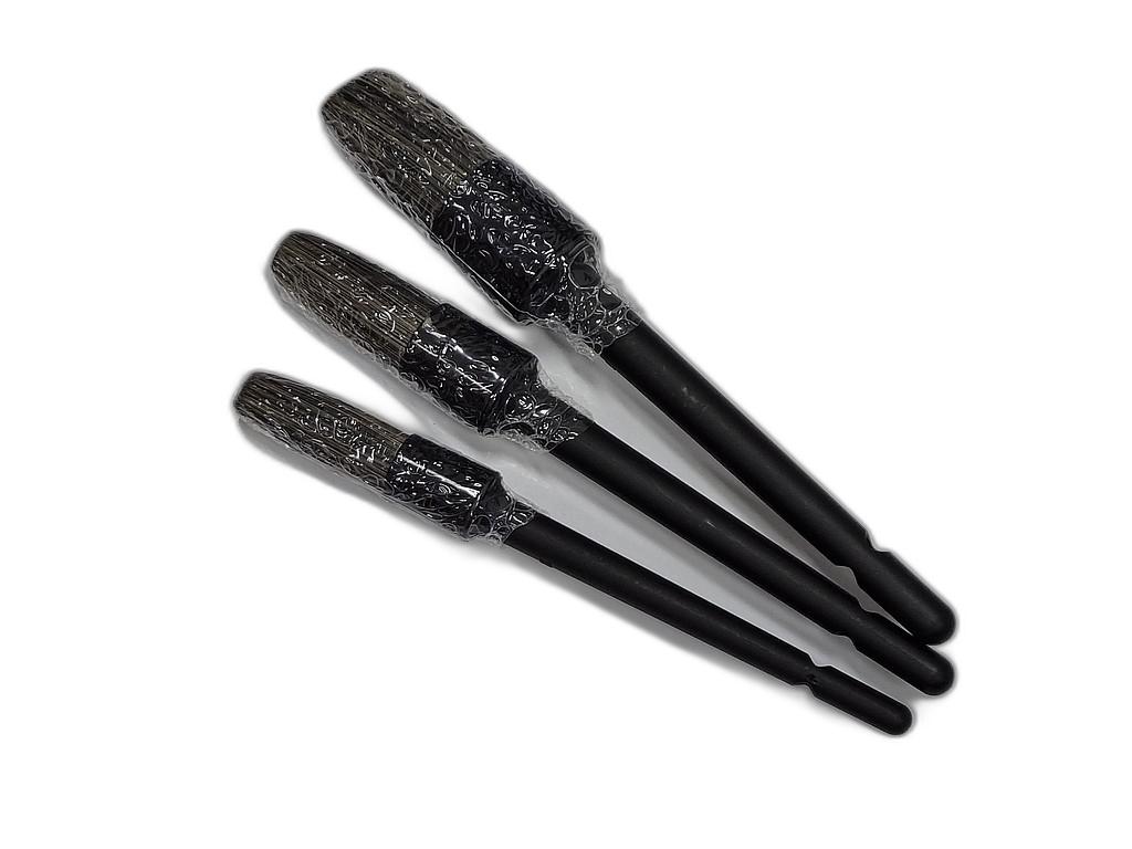 자동차 오토바이 세차솔 / 크기별 3종 한세트