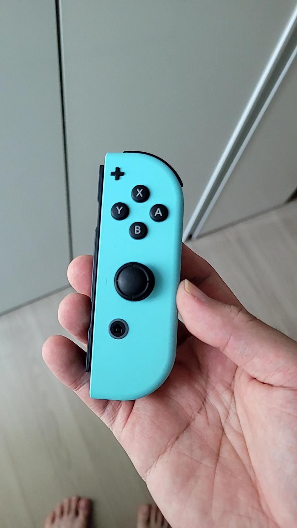 조이콘 동숲에디션 R키 안됨 닌텐도 컨트롤러