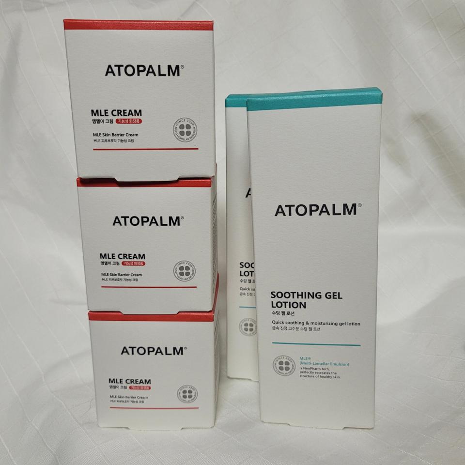 [미개봉]아토팜 수딩 젤 로션, 엠엘이 MLE 크림 홍조,가려움,침독
