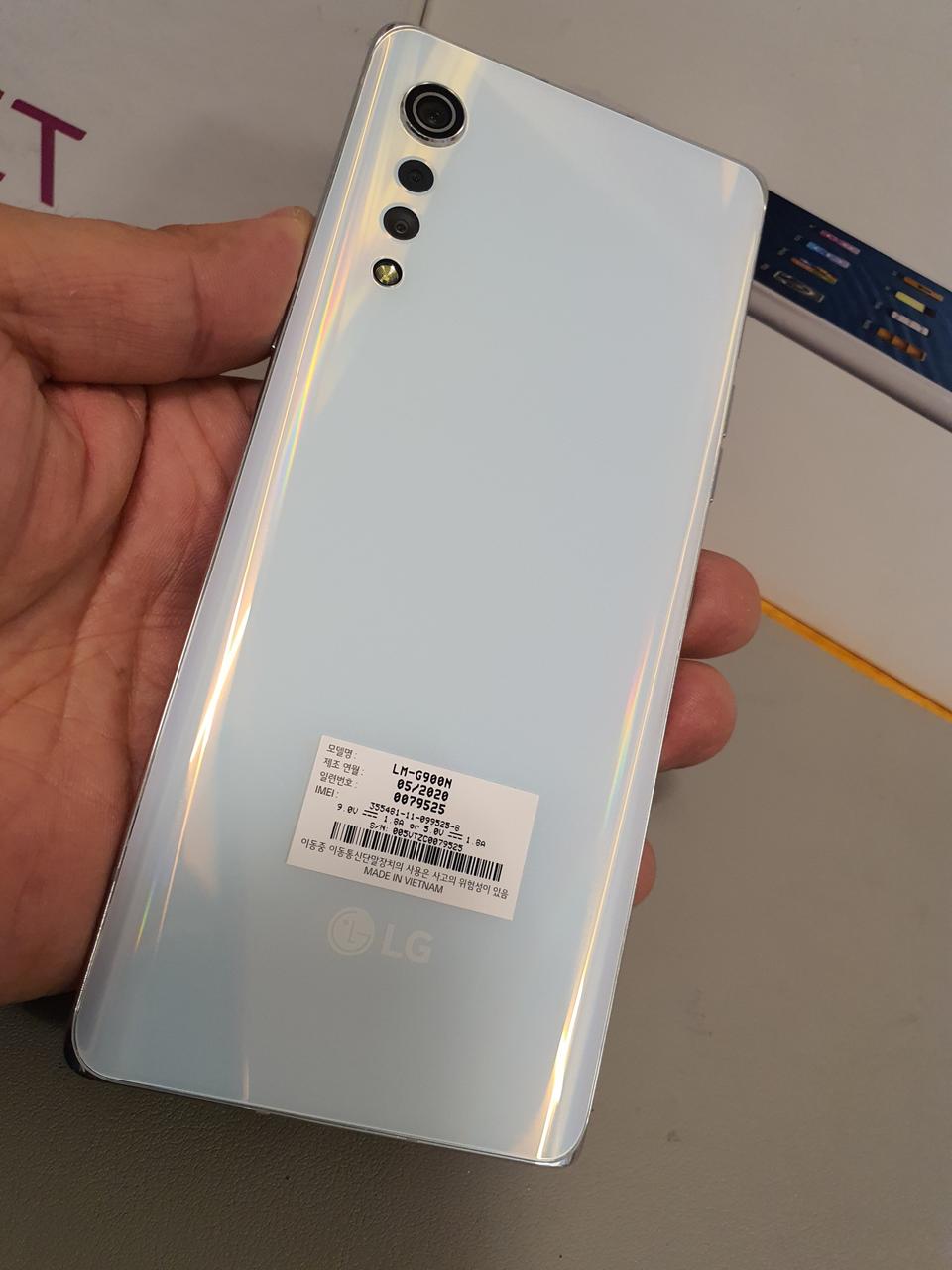 LG 벨벳 G900 128G A급(공기계.잔상X)
