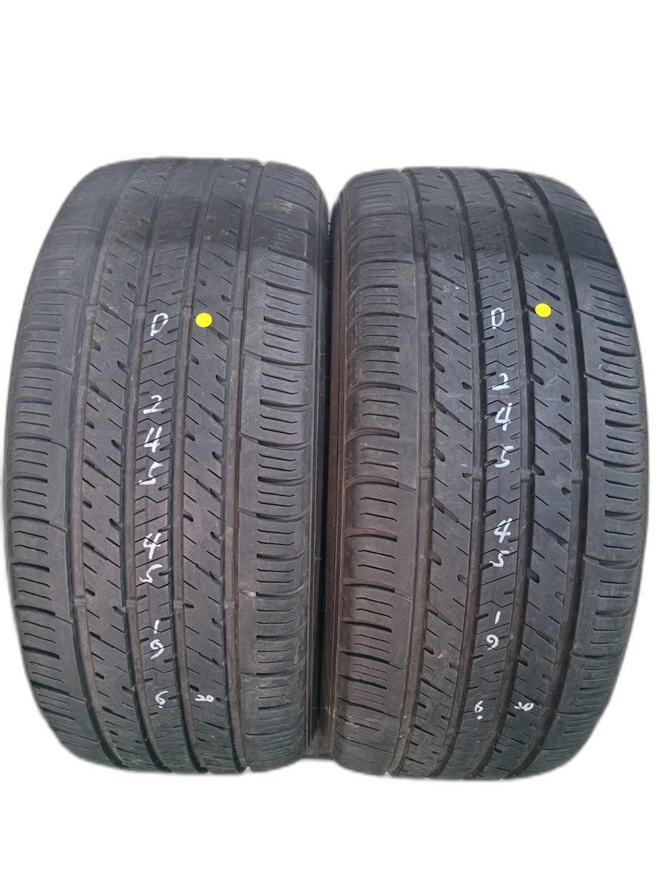 245 45 19 중고타이어 던롭SP 2본 셋트 정읍