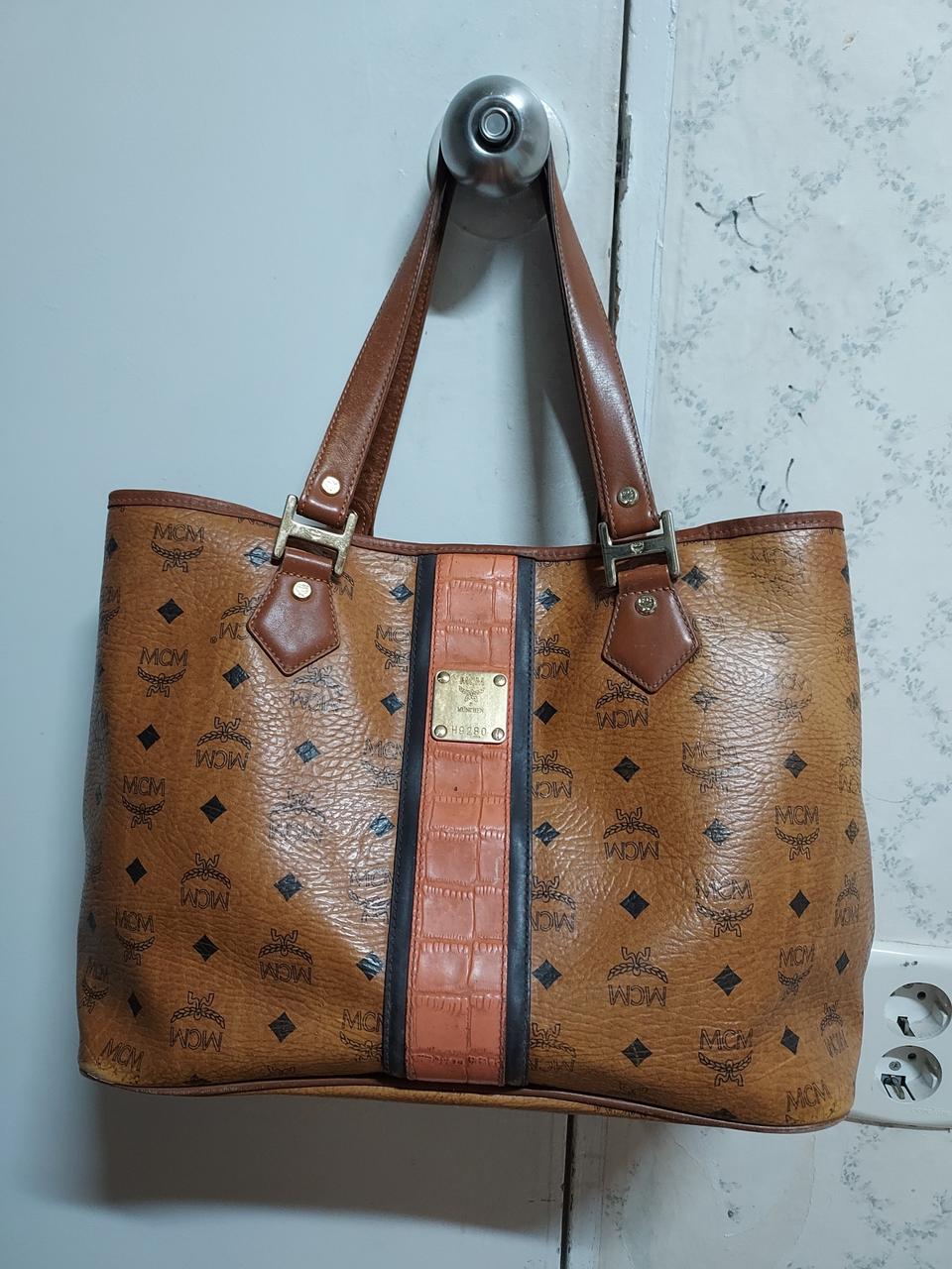 정품 MCM 숄더백