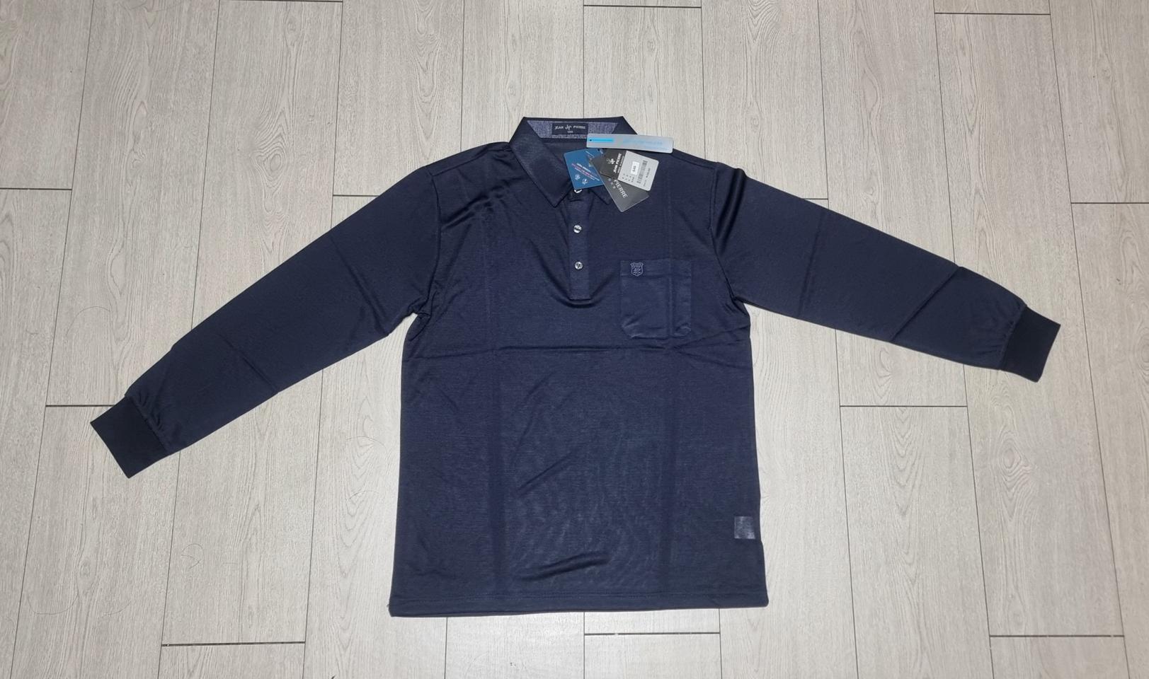 쟌피엘 긴팔카라티 다크네이비 100 (새상품)