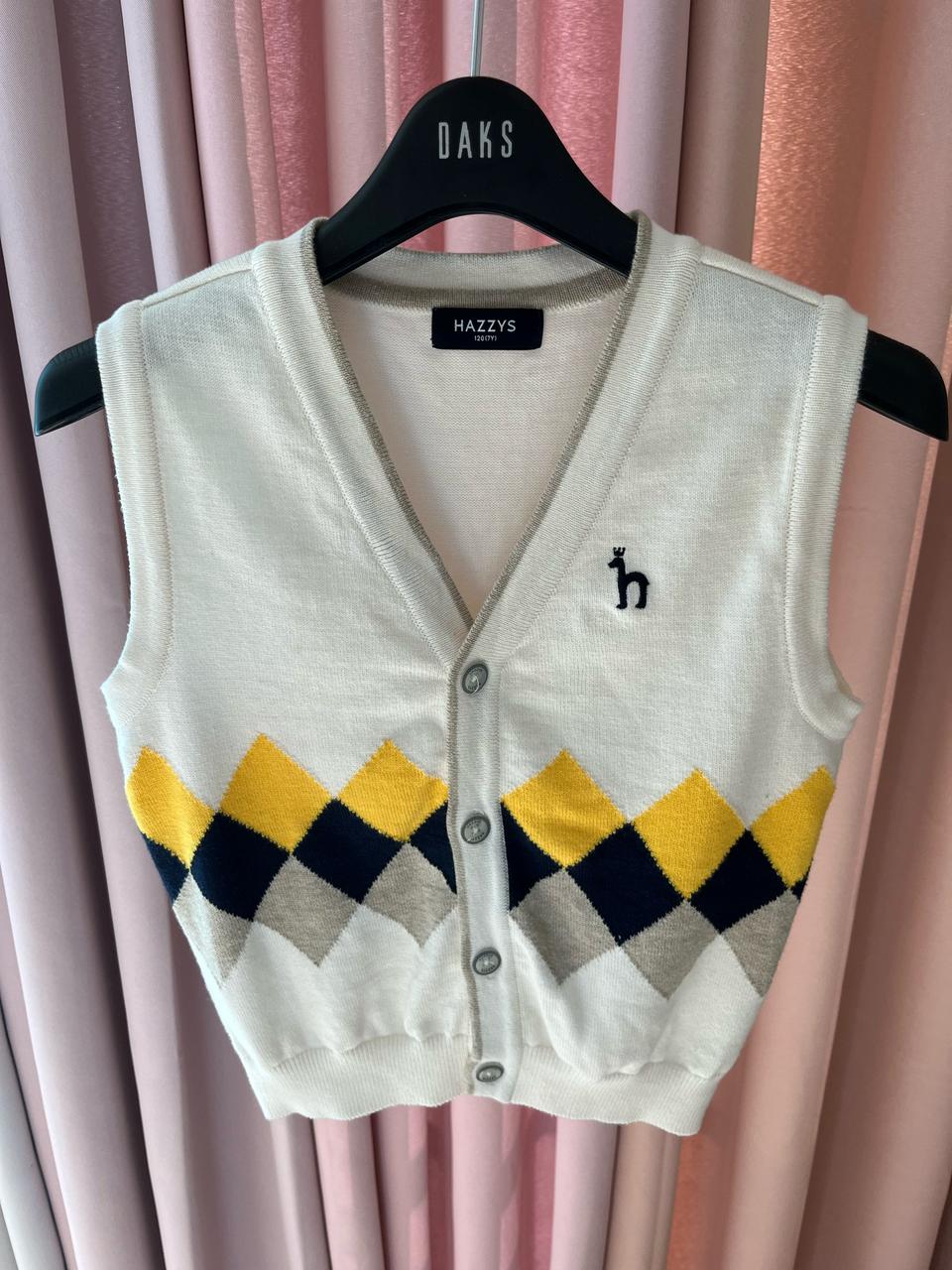 헤지스키즈 조끼 120 (셔츠포함)