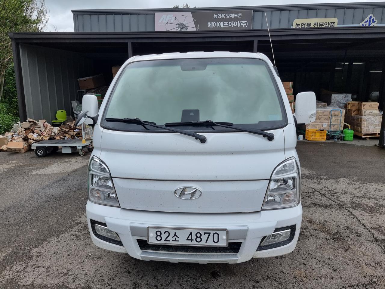 포터2 오토 더블캡 2021년식(네비 빠진 풀옵)