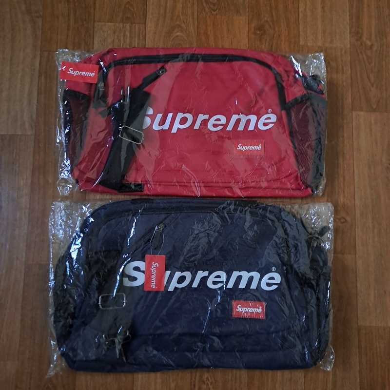 미사용 새제품 슈프림 크로스백 숄더백 팝니다