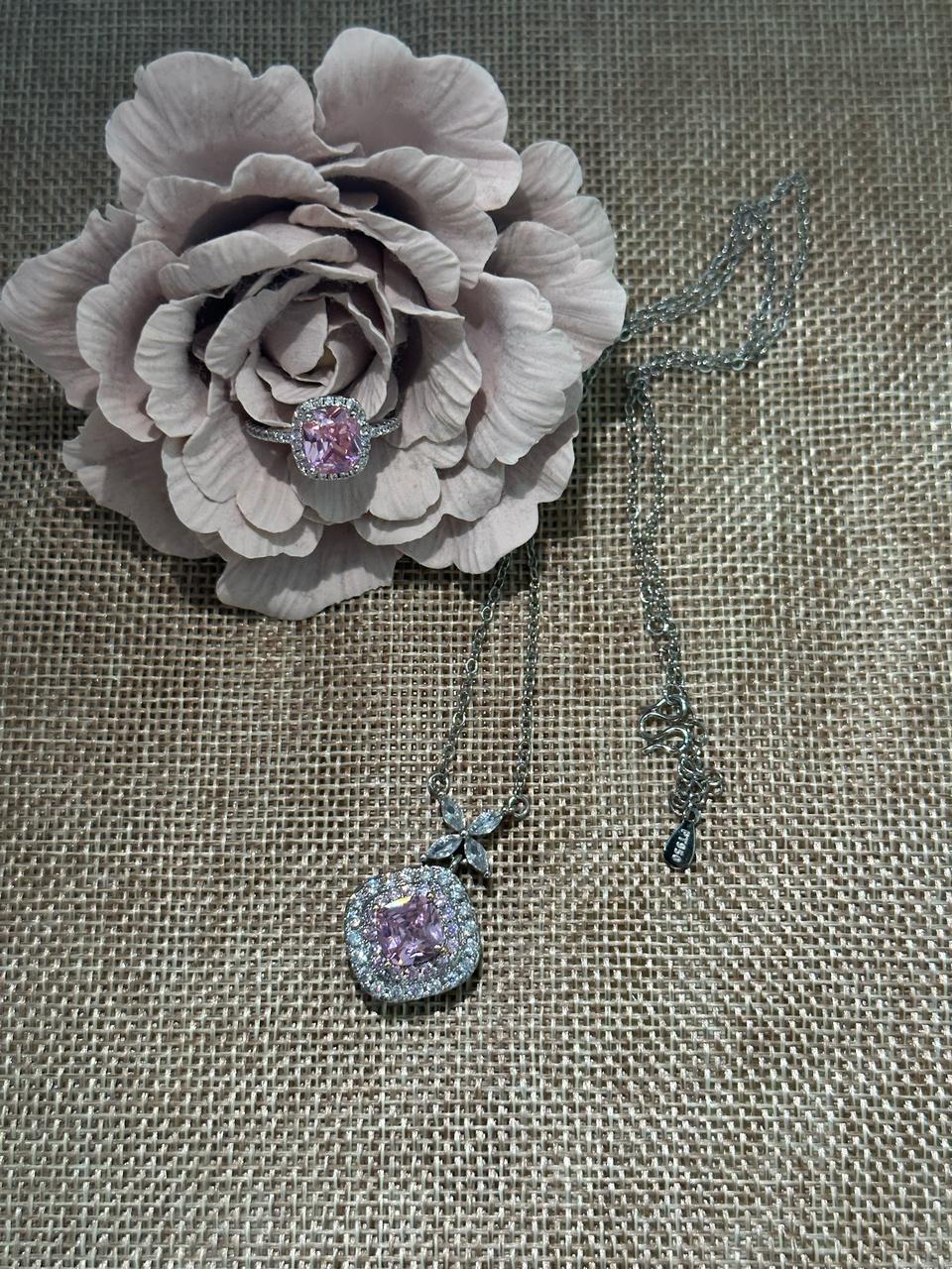 [kk당근당근님 결제용] 핑크 다이아 주얼리 세트