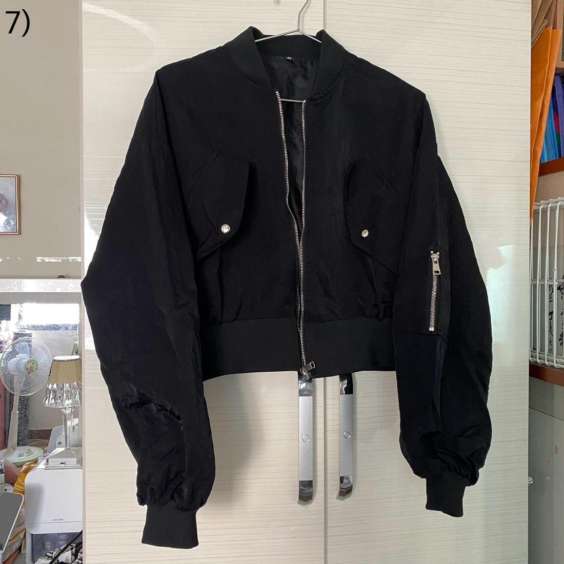 크롭 항공 점퍼