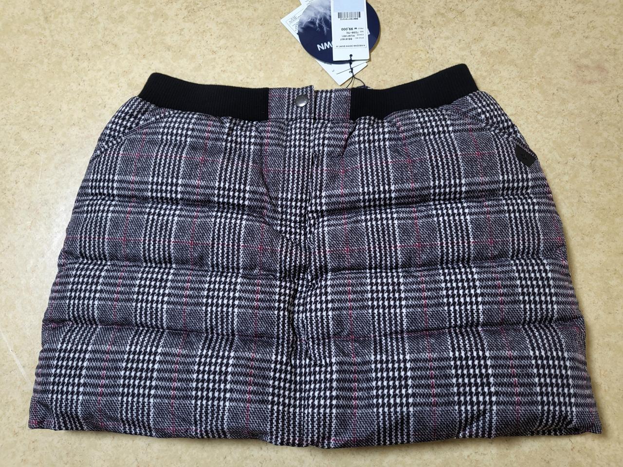 새상품네파패딩스커트