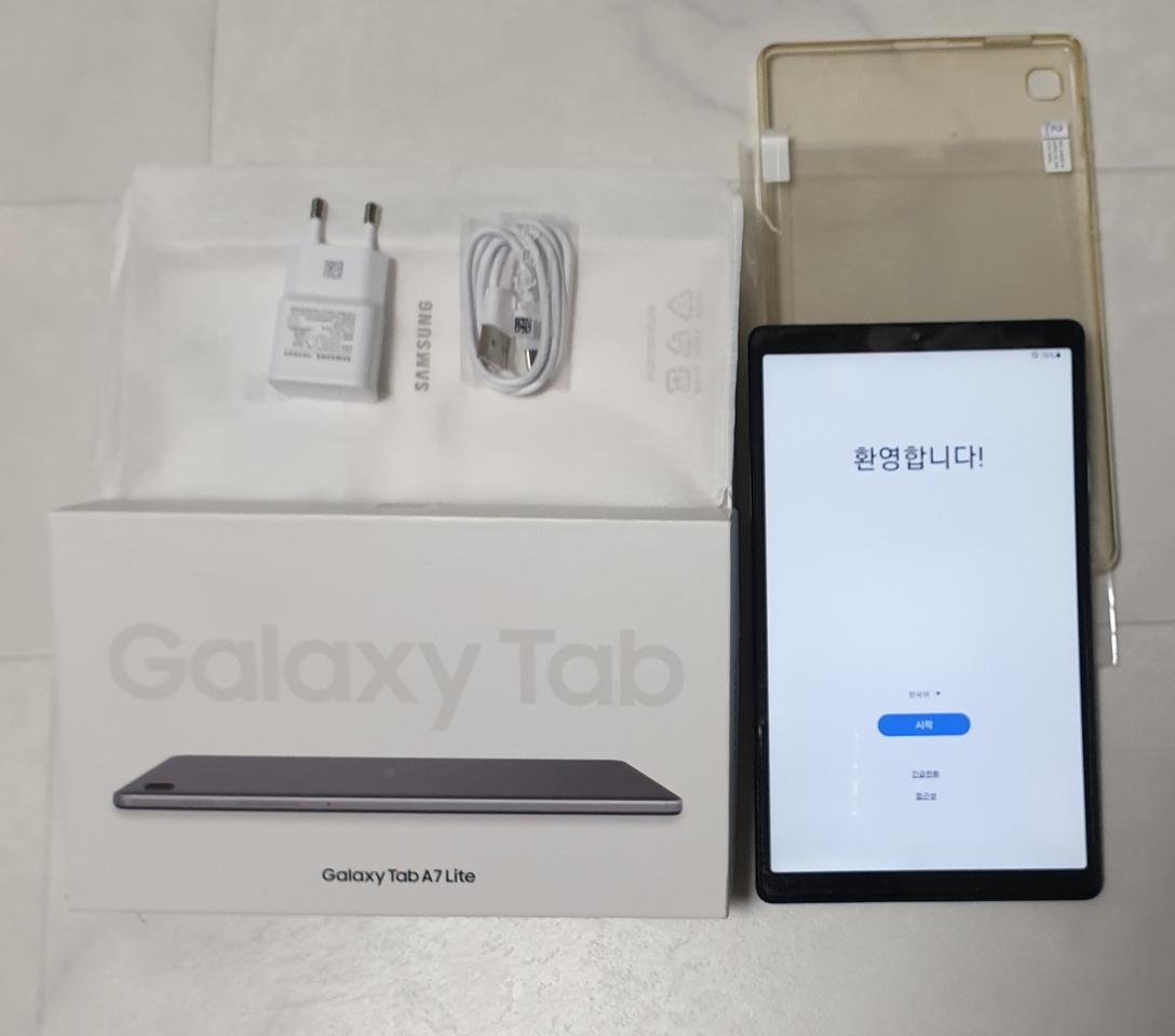 갤럭시 탭A7 lite LTE 버젼 S급 T225