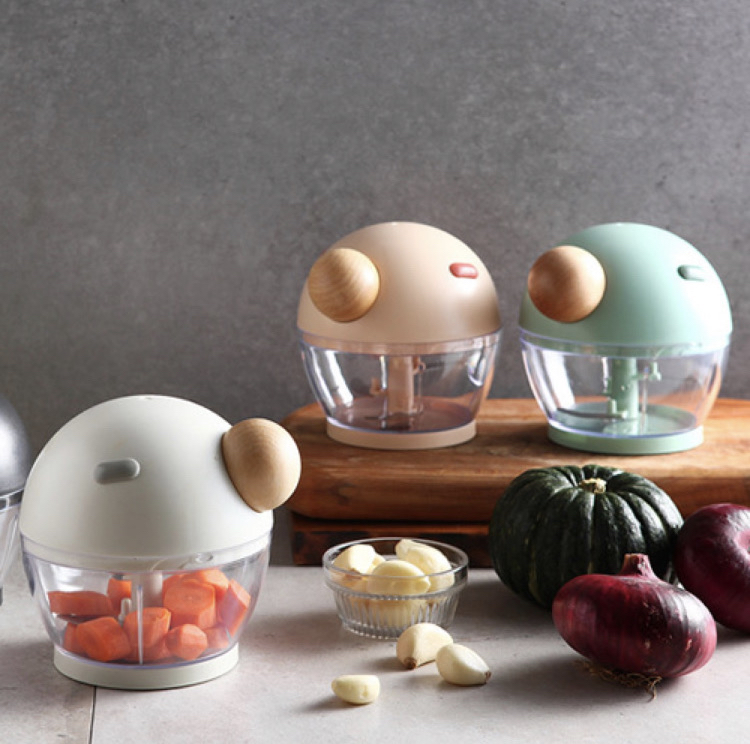 [미개봉] 푸코 스윙 간편 야채다지기/이유식다지기(화이트)