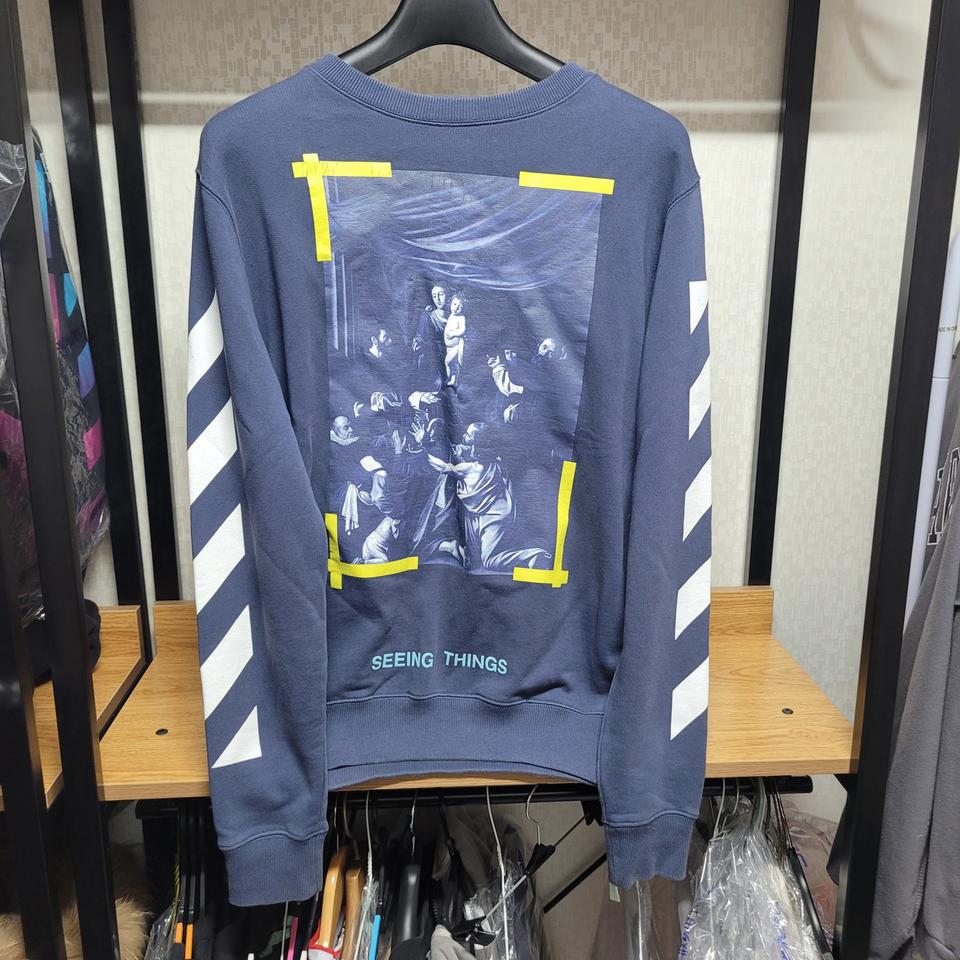 (정품)오프화이트 맨투맨