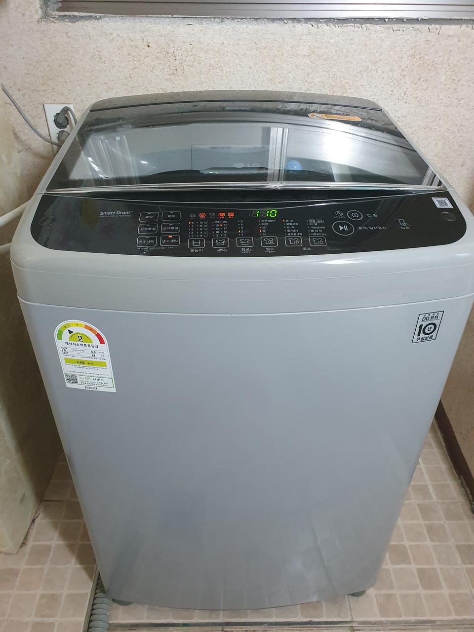 엘지 통돌이 세탁기 16키로