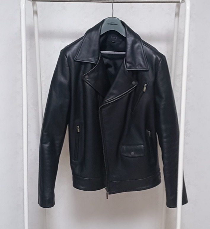 쎄일!남100)100퍼 양가죽라이더자켓