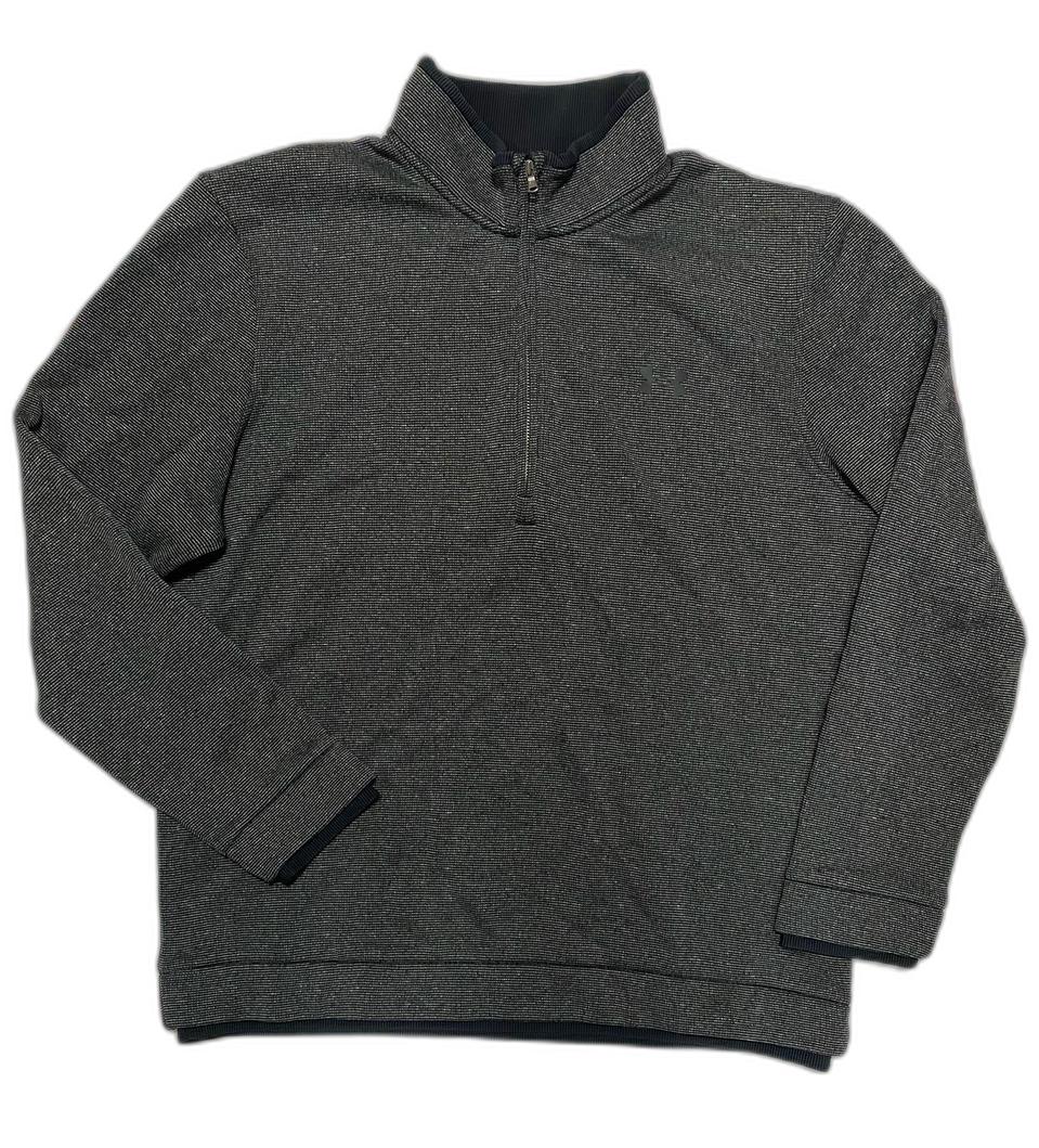 언더아머 골프 풀오버 남성 기모 집업 티셔츠 XL