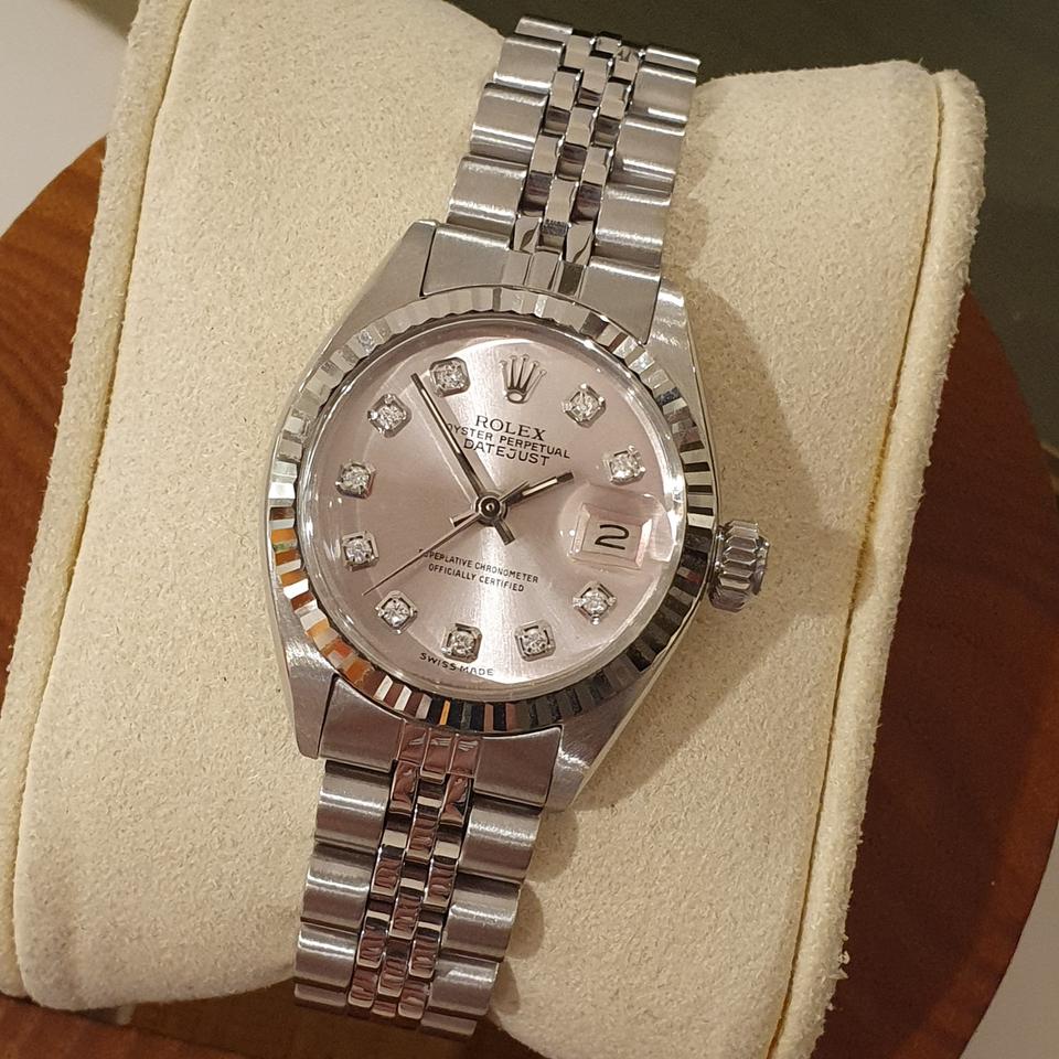 롤렉스 여성용 데이저스트 6917 핑크 텐포인트 쥬빌레 브레이슬릿