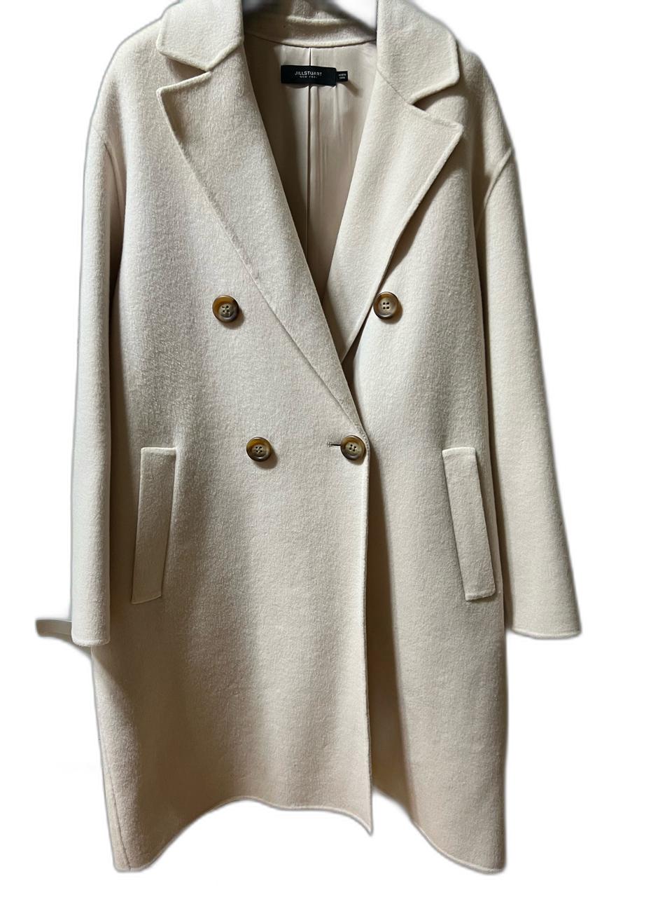 질스튜어트 뉴욕 F/W 여성 울 캐시미어 혼방 코트 아이보리 66