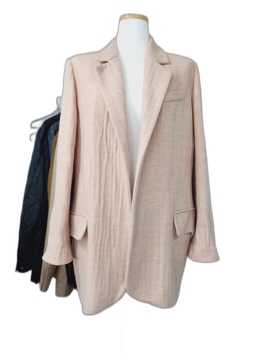 듀엘 울혼방 루즈핏자켓 55 66도가능