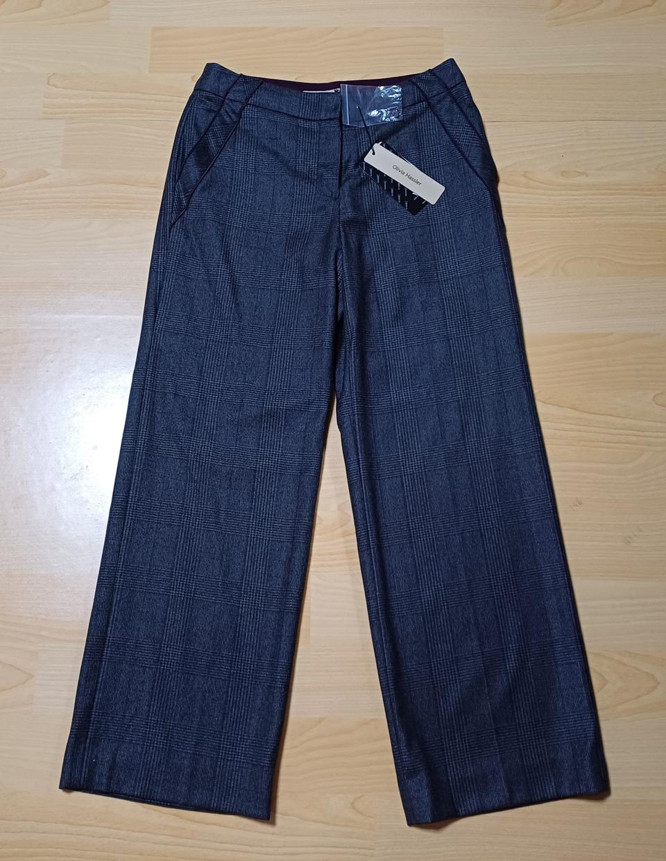 택채새제품 올리비아하슬러 모직일자바지(27)