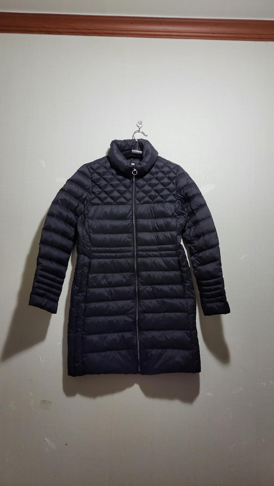 알토구스 검정경량롱패딩55~55반